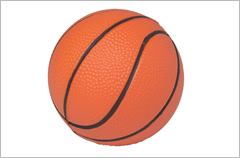 basketball stress reliever ball