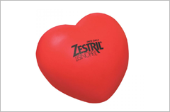heart stress reliever ball