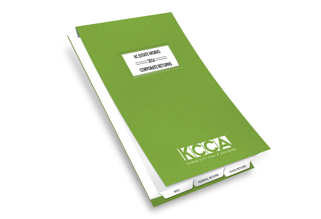 custom designed tax covers for accountants