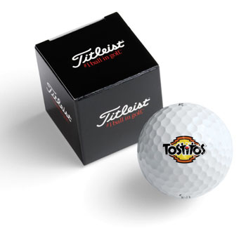 12 titleist balls with logo
