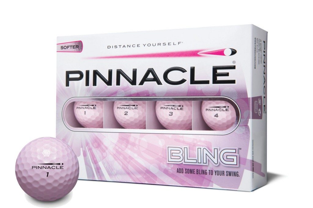 personalized pink golf balls