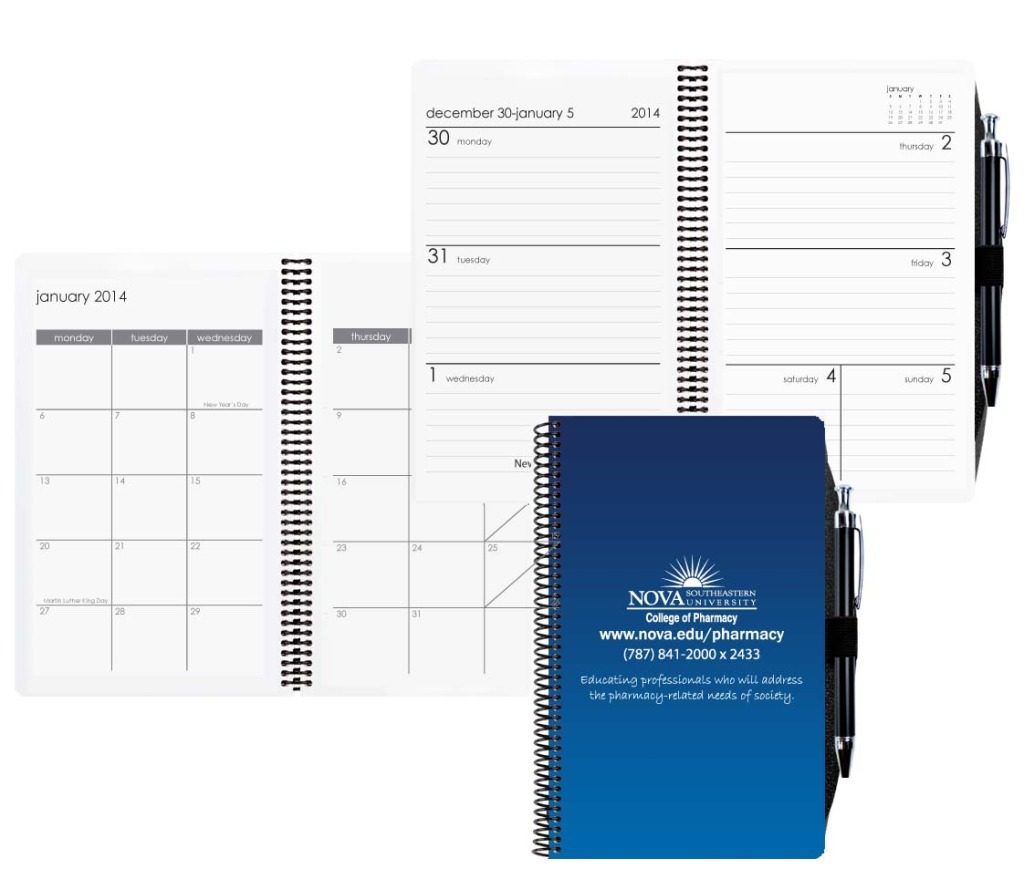 personalized standard academic weekly planner