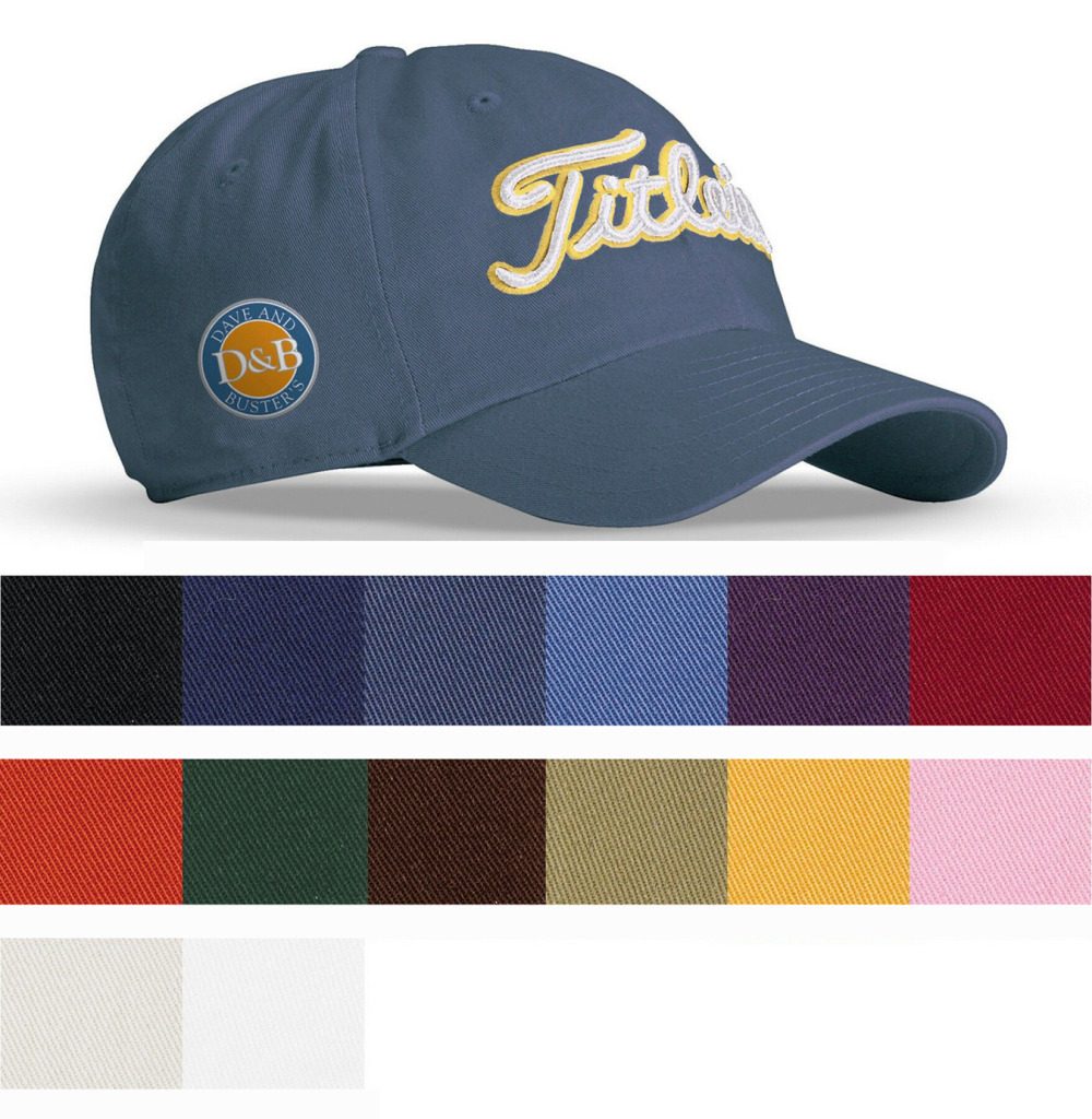 titleist golf cap with side logo